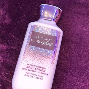 a thousand wishes body lotion 😍.